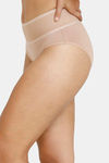 Zivame Anti-Microbial High Rise Full Coverage Tummy Tucker Hipster Panty (Pack of 2) - Multicolor — thumbnail 4
